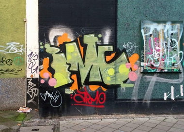 Graffiti Wall - Photo by teaka - imc