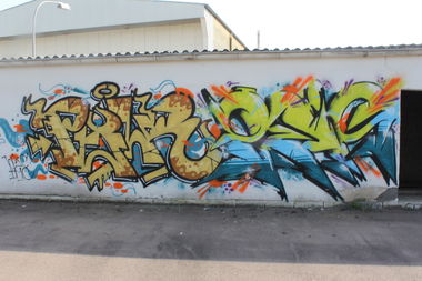 Graffiti Wall - Photo by teaka - imc