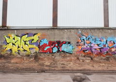 Graffiti Wall - Photo by teaka - imc