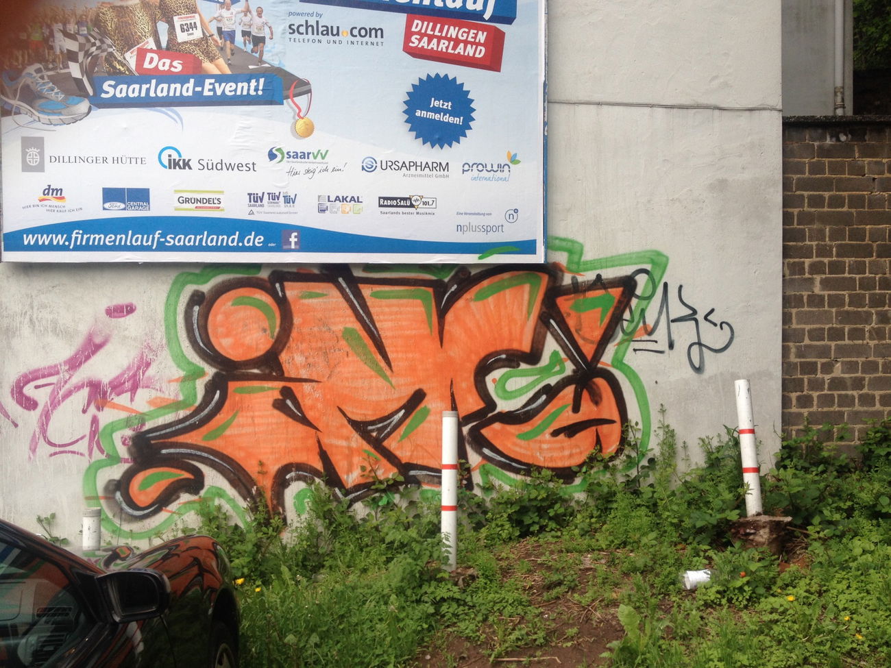 Graffiti Bombing - Photo by teaka - IMC