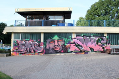 Graffiti Wall - Photo by teaka - IMC, ANC