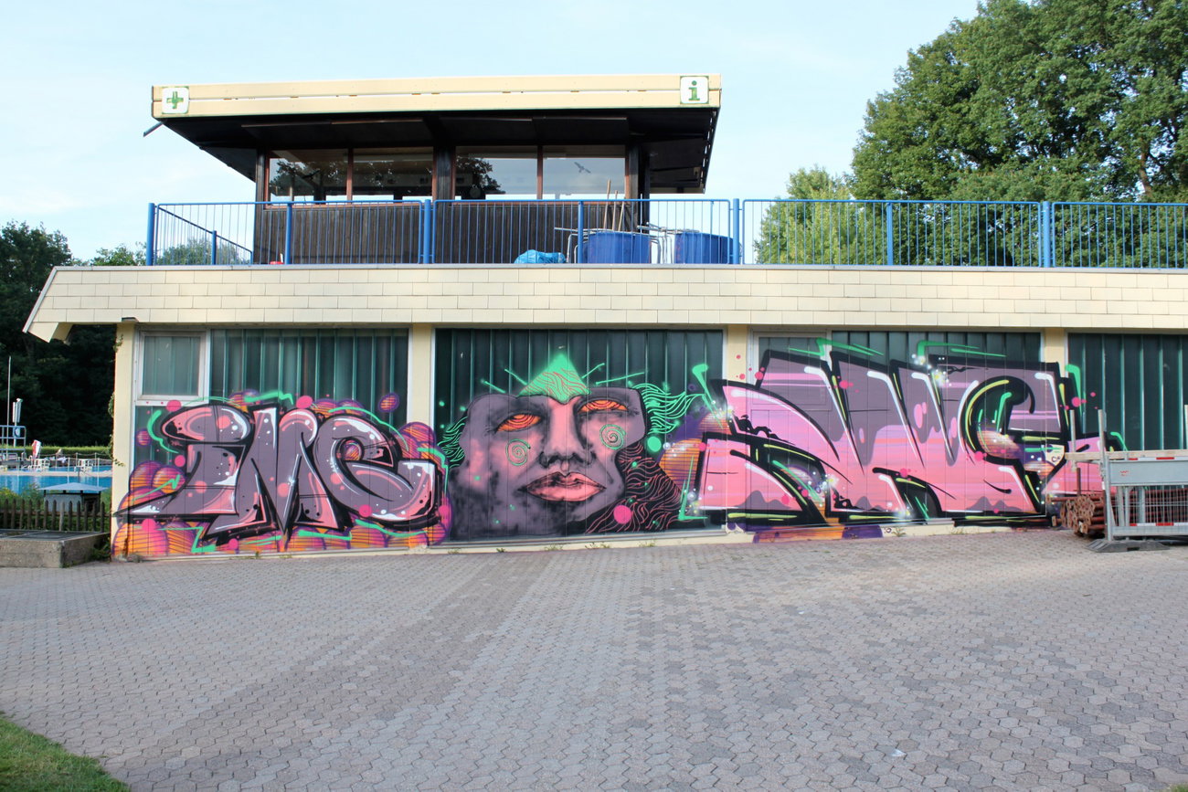 Graffiti Wall - Photo by teaka - IMC, ANC