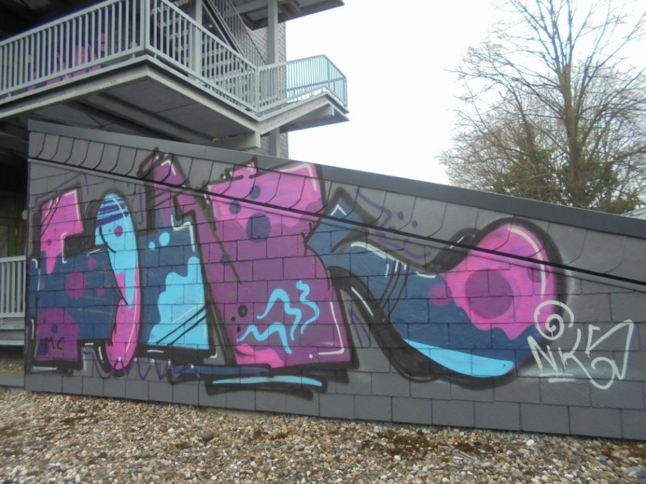 Graffiti Wall - Photo by teaka - imc