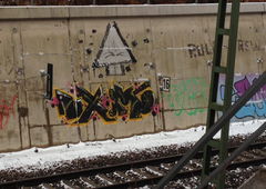 Graffiti Bombing - Photo by teaka - imc