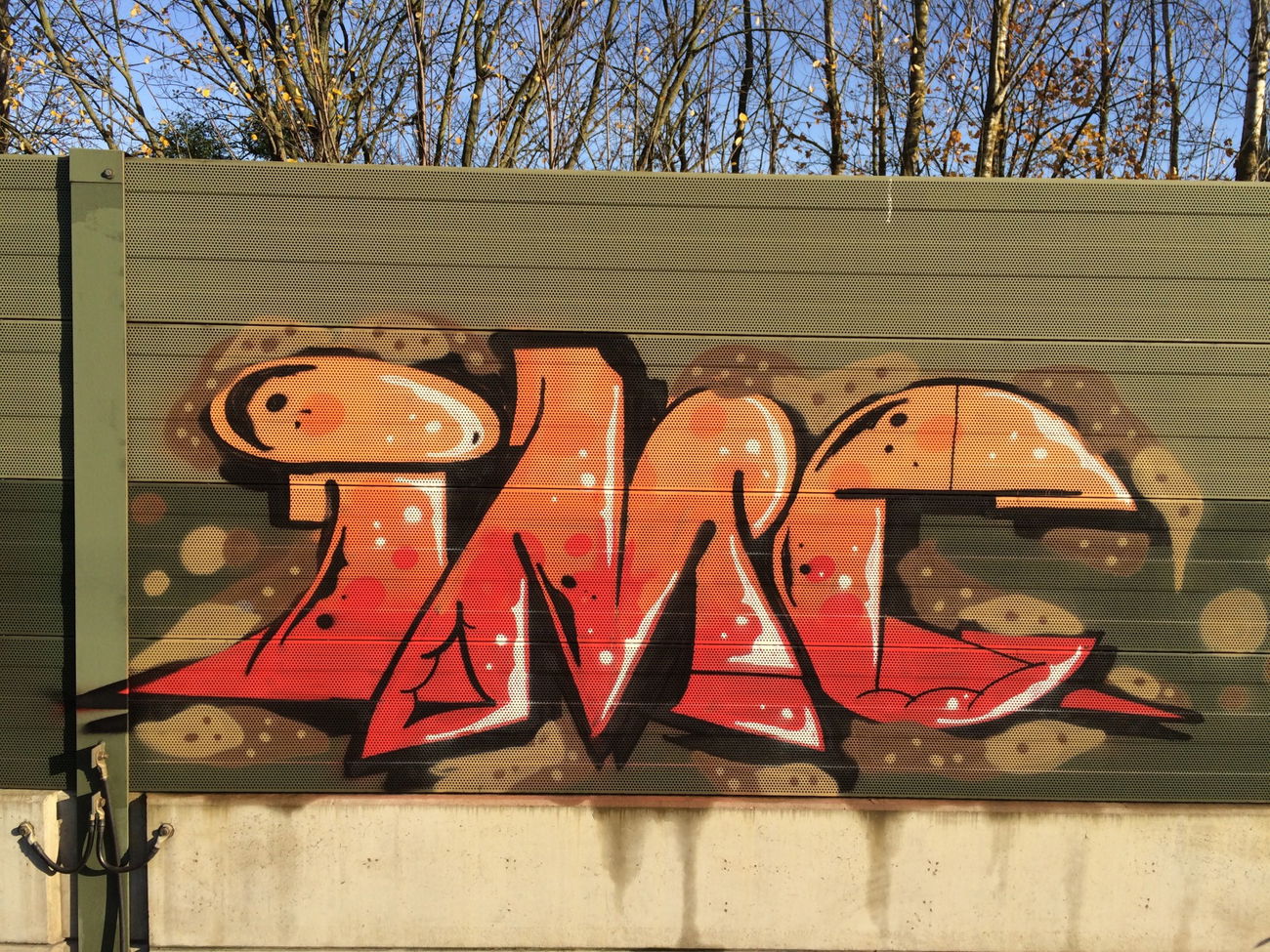 Graffiti Wall - Photo by teaka - imc