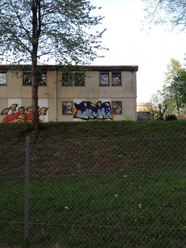 Graffiti Bombing - Photo by teaka - IMC