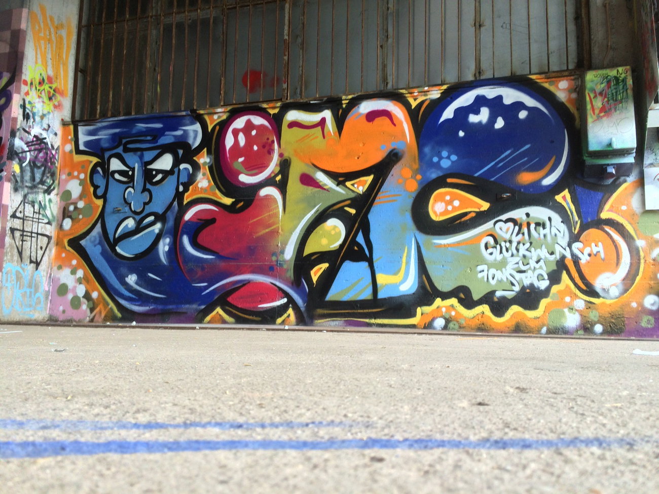 Graffiti Bombing - Photo by teaka - IMC
