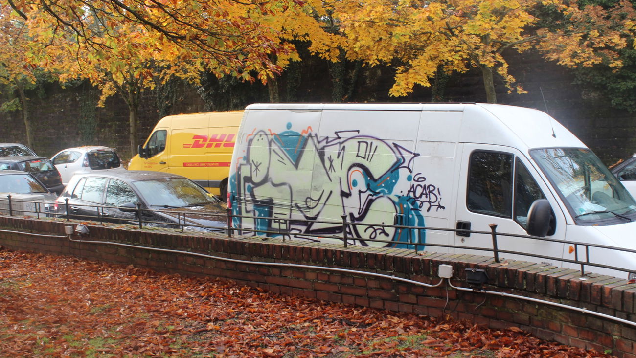 Graffiti Wall - Photo by teaka - imc