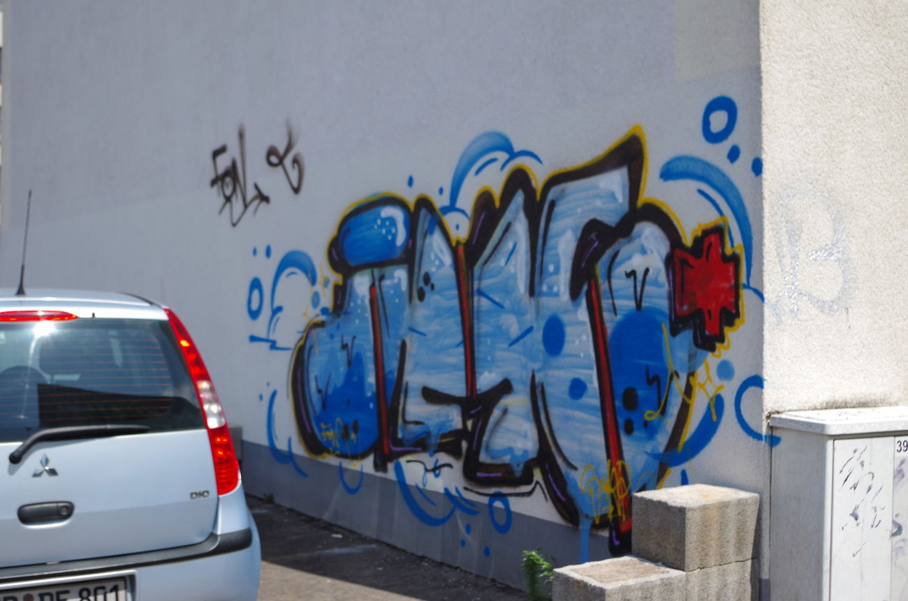 Graffiti Bombing - Photo by teaka - IMC
