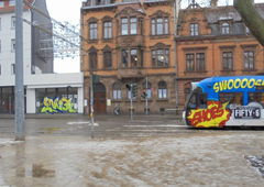 Graffiti Bombing - Photo by teaka - imc