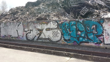Graffiti Wall - Photo by teaka