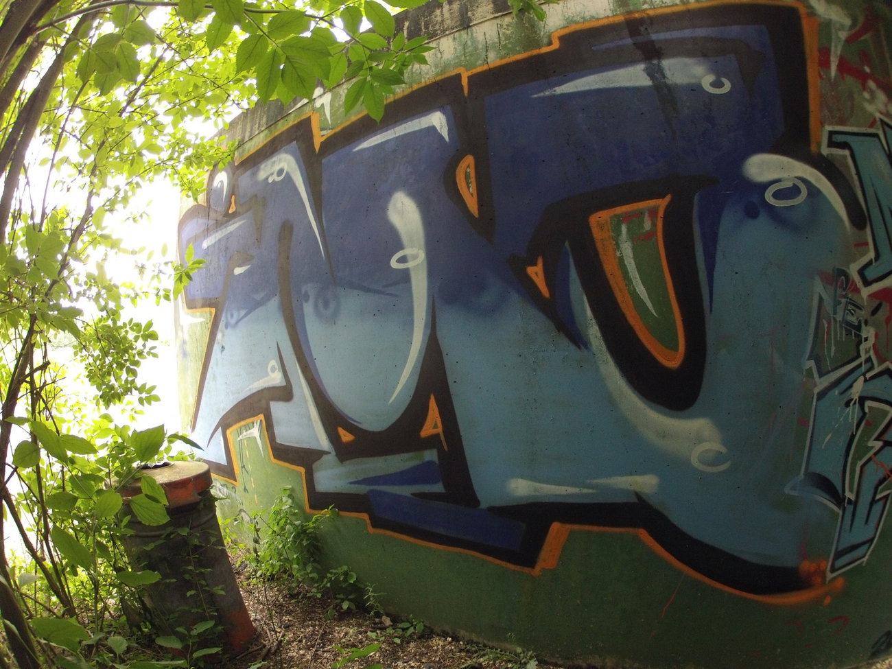 Graffiti Wall - Photo by teaka - imc
