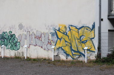 Graffiti Wall - Photo by teaka - imc
