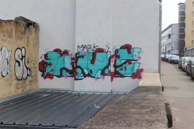 Graffiti Wall - Photo by teaka - imc