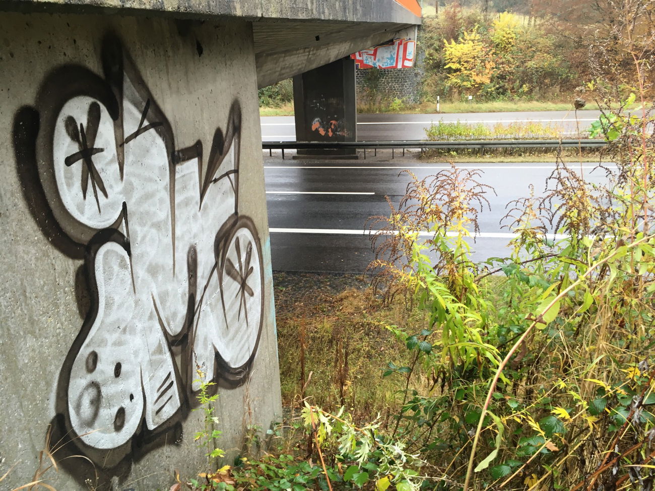 Graffiti Bombing - Photo by teaka - imc