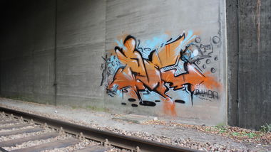 Graffiti Wall - Photo by teaka - imc