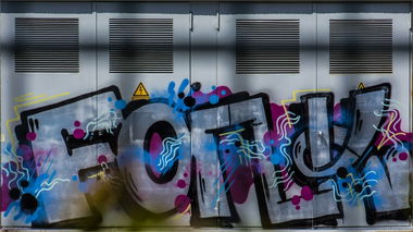 Graffiti Bombing - Photo by teaka - imc