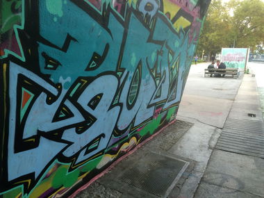 Graffiti Bombing - Photo by teaka