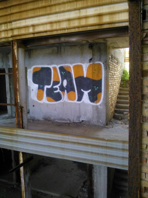 Graffiti Bombing - Photo by team