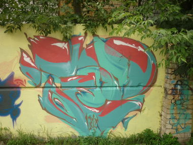 Graffiti Wall in Tver - Photo by tedf (2012)
