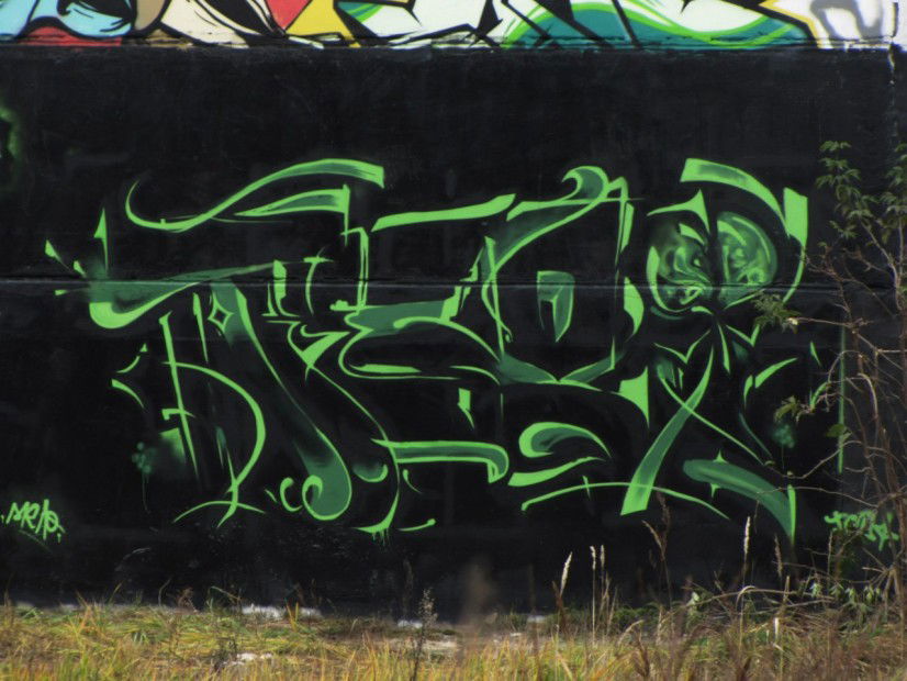 Graffiti Wall in Tver - Photo by tedf (2011)