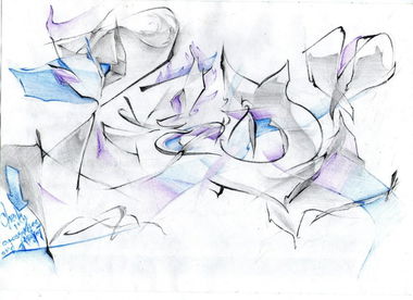Graffiti Sketch - Photo by tedf (2012)