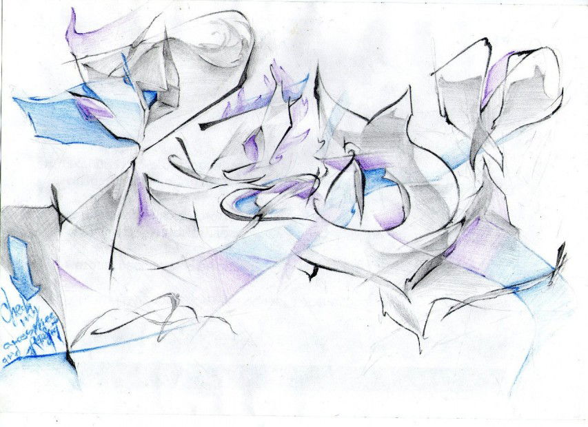 Graffiti Sketch - Photo by tedf (2012)