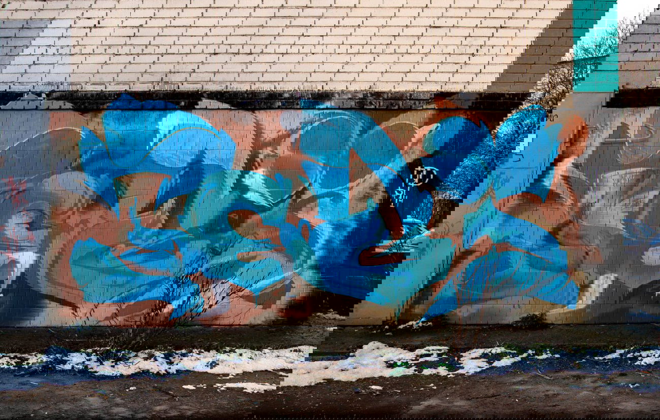 Graffiti Wall in Tver - Photo by tedf (2014)