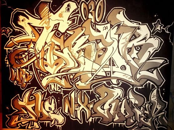Graffiti Sketch - Photo by teksor - Canvas, Teksor