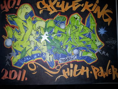 Graffiti Sketch - Photo by teksor - Teksor, Styleking (2011)
