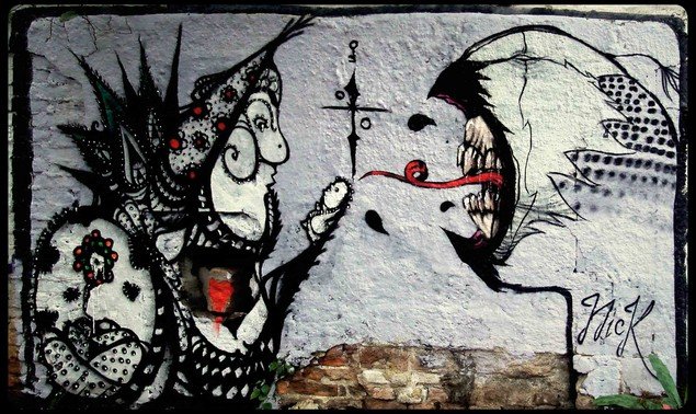Graffiti Wall - Photo by tetrix