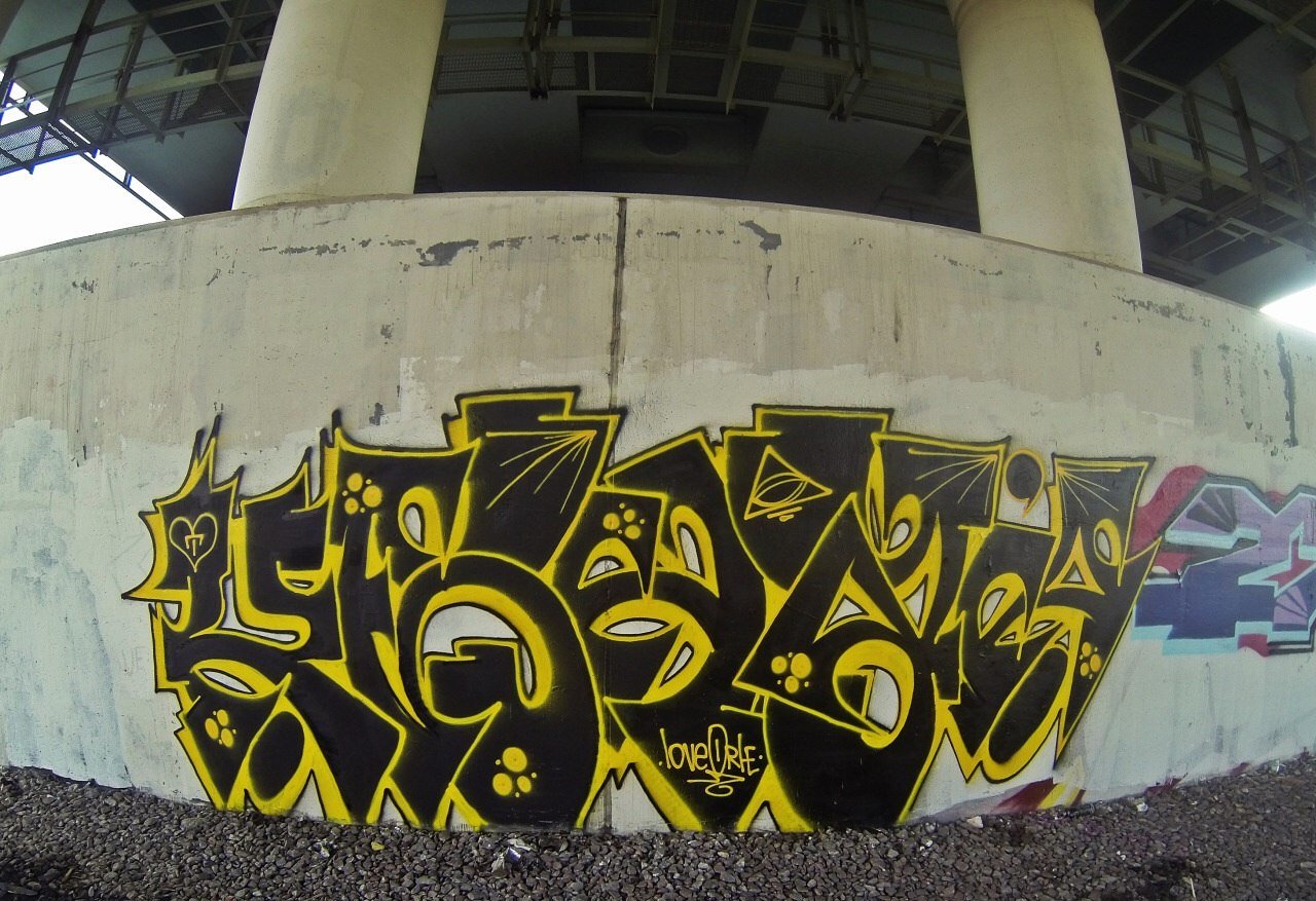 Graffiti Wall - Photo by tgngrown - Kenar, ?????, ??????