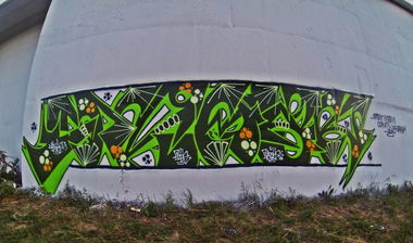 Graffiti Wall - Photo by tgngrown - Kenar, ?????, ?????? (2014)