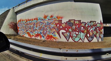 Graffiti Wall - Photo by tgngrown - Kenar, ?????, ?????? (2014)