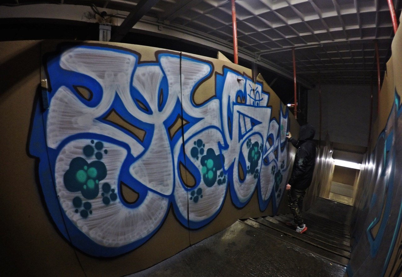 Graffiti Bombing - Photo by tgngrown - Kenar, ?????, ??????