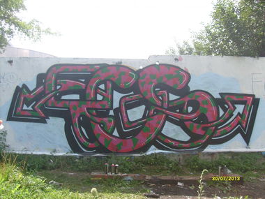 Graffiti Wall - Photo by tgs