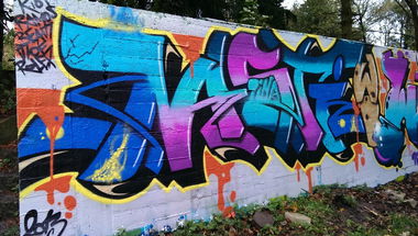 Graffiti Wall - Photo by theNASTIone - nastione, wb, ware (2013)