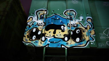 Graffiti Train - Photo by theez - freight, fr8, theez (2017)