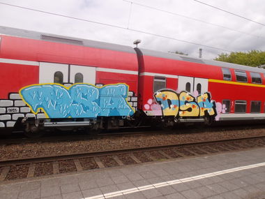 Graffiti Train - Photo by thegraffspotter - dsa (2013)