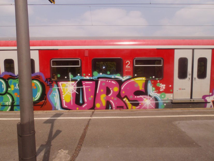 Graffiti Train - Photo by thegraffspotter - vrs