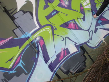 Graffiti Artwork - Photo by thegraffspotter - Shor, detail