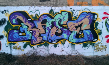 Graffiti Wall - Photo by thegraffspotter - Raser