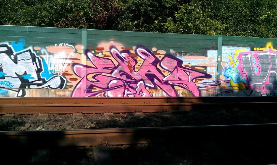 Graffiti Wall - Photo by thegraffspotter - edas