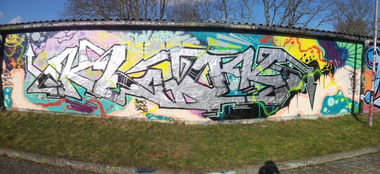 Graffiti Wall - Photo by thenature - CLOK, TODS