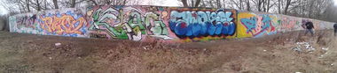 Graffiti Wall - Photo by thenature - SILD, PHEPS, CLOK