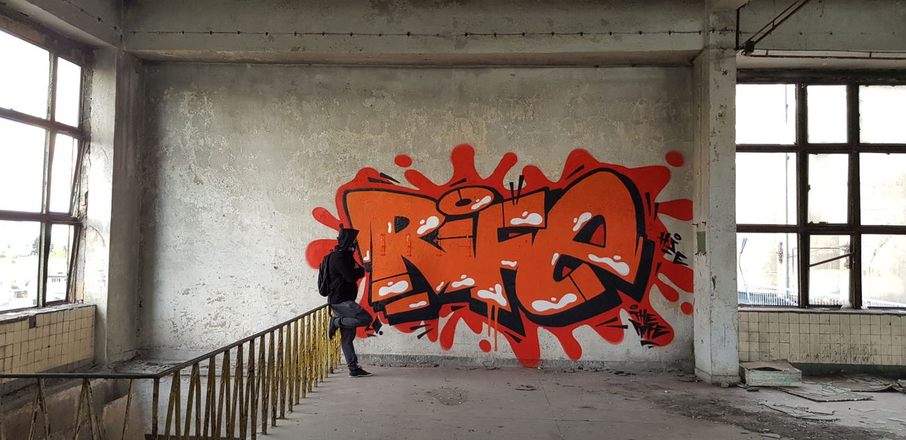 Graffiti Wall in Polska - Photo by therife - urbex, graffiti, stylewriting (2020)