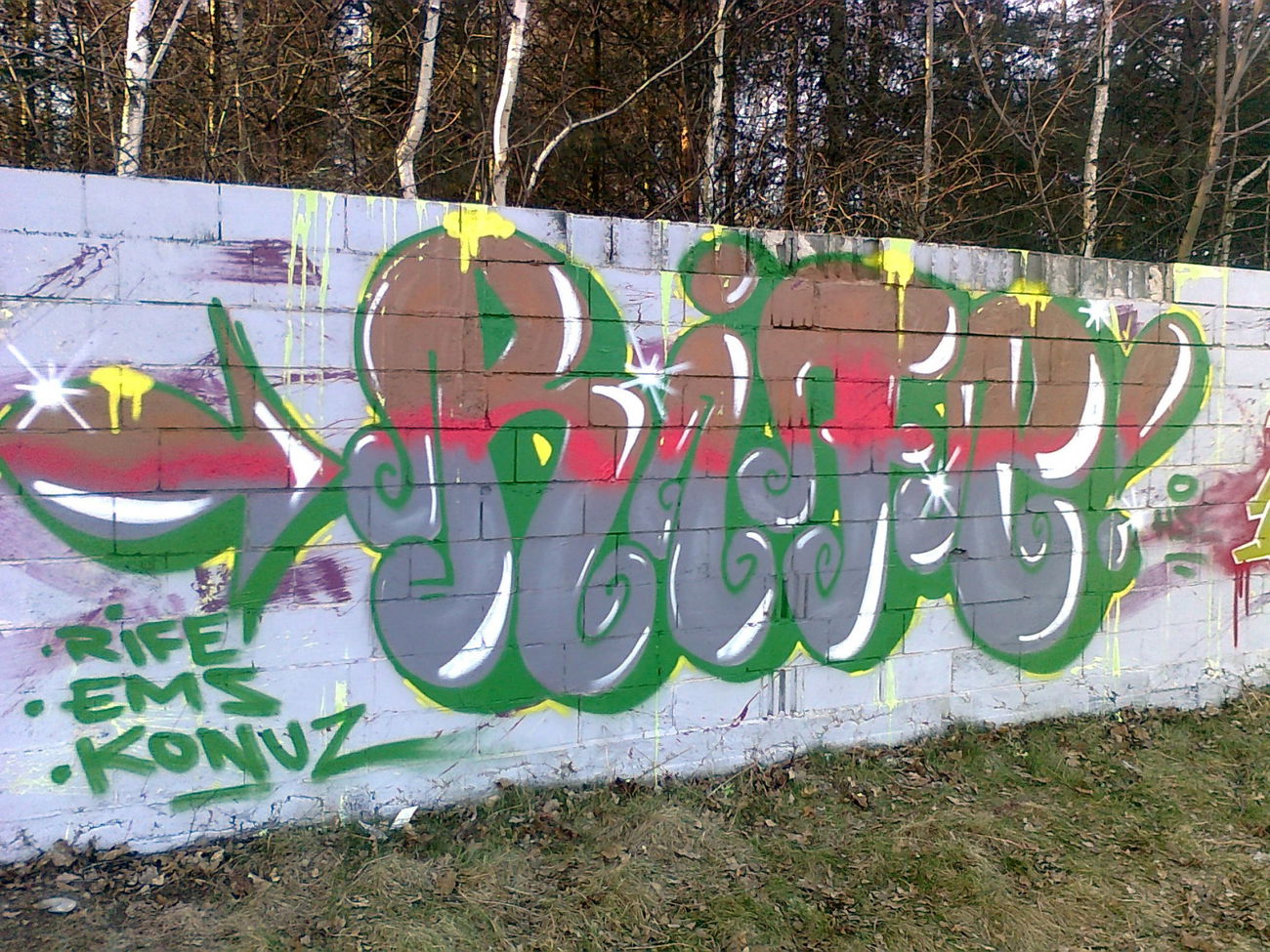 Graffiti Wall in Polska - Photo by therife