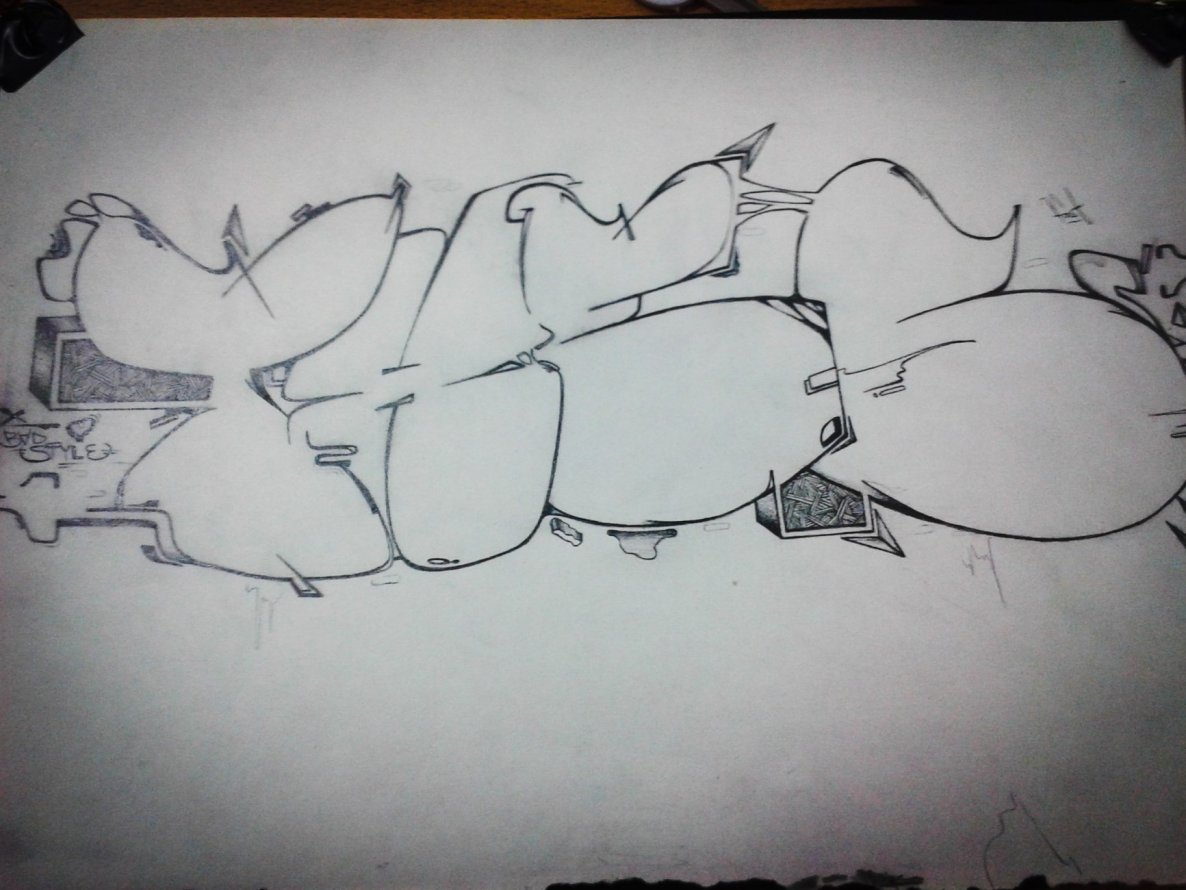 Graffiti Sketch - Photo by thes
