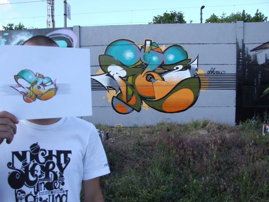 Graffiti Wall in Budapest - Photo by thirteen