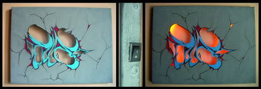 Graffiti Artwork - Photo by thirteen